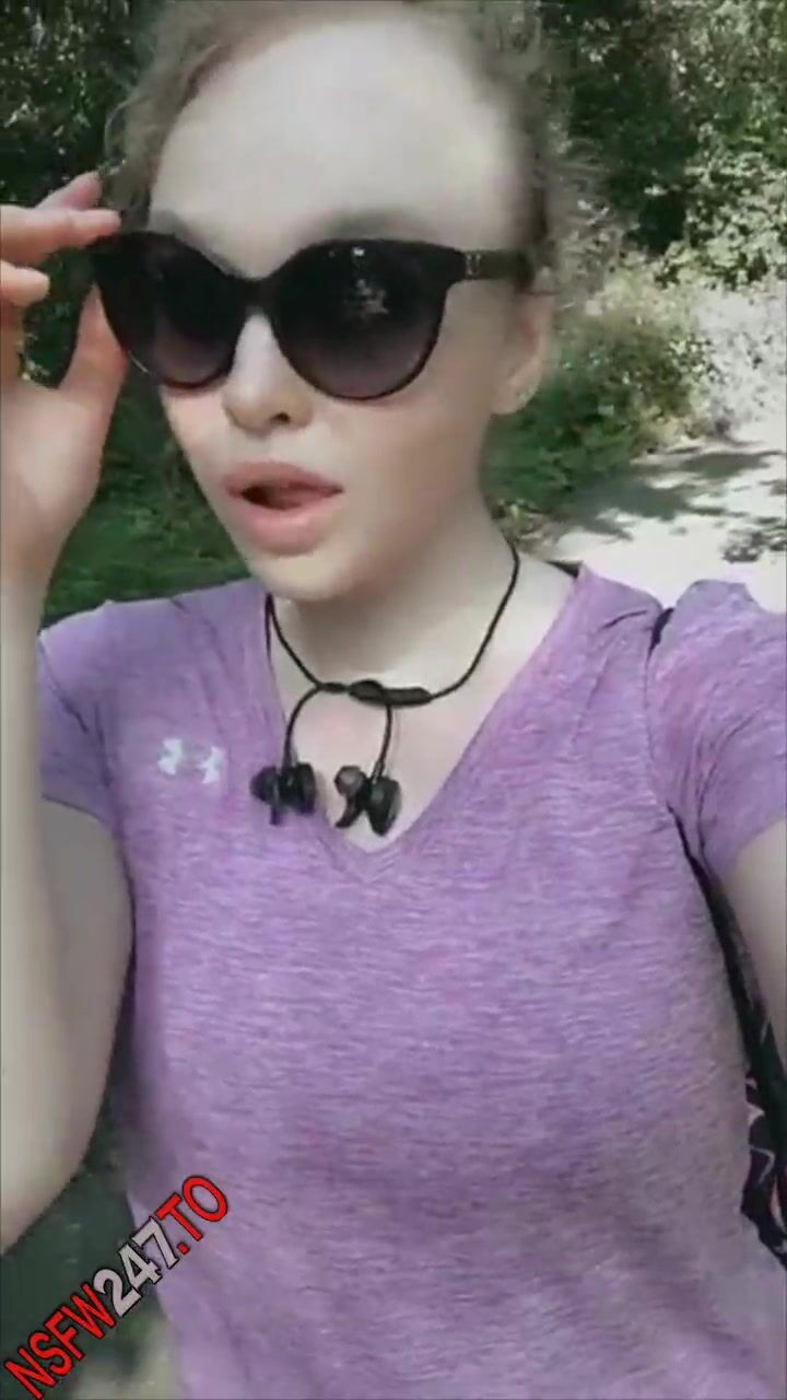 Sarah Calanthe Outdoor Flashing Snapchat Premium Porn Videos