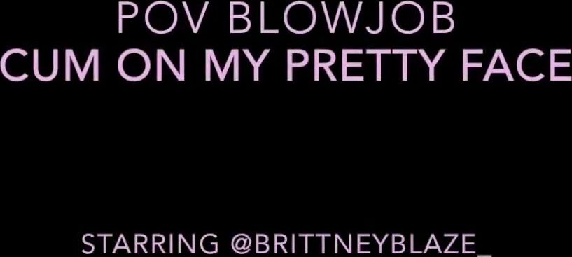 Brittney Blaze Pov Blowjob And Facial Bikini Manyvids Free Porn Videos